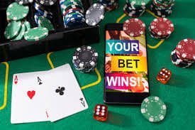 Tampilan kartu bingo bernuansa gol mobile